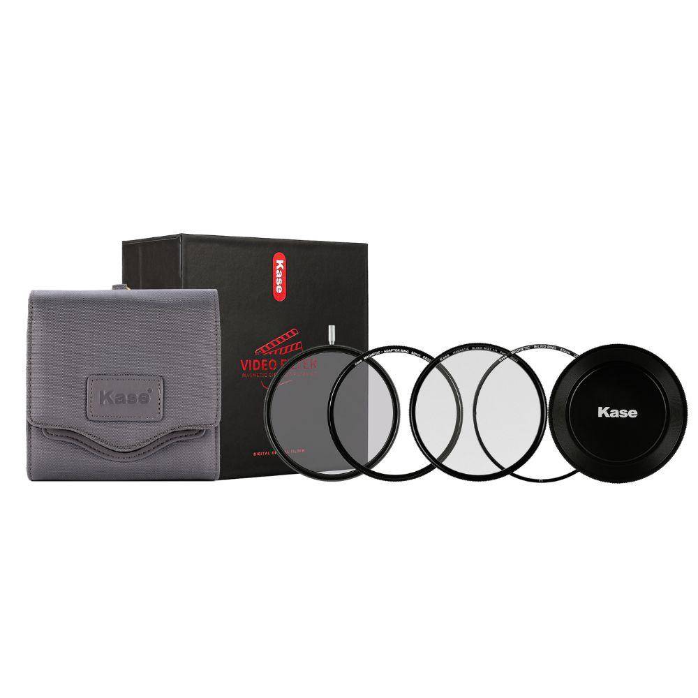 Kit de vídeo magnético KW Revolution VND-CPL con niebla negra 1/4