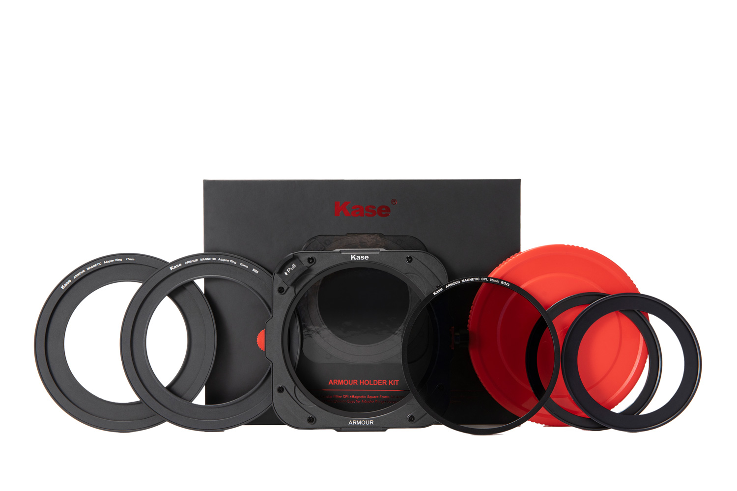 Juego de portafiltros ARMOUR incl. filtro polarizador y 2 marcos