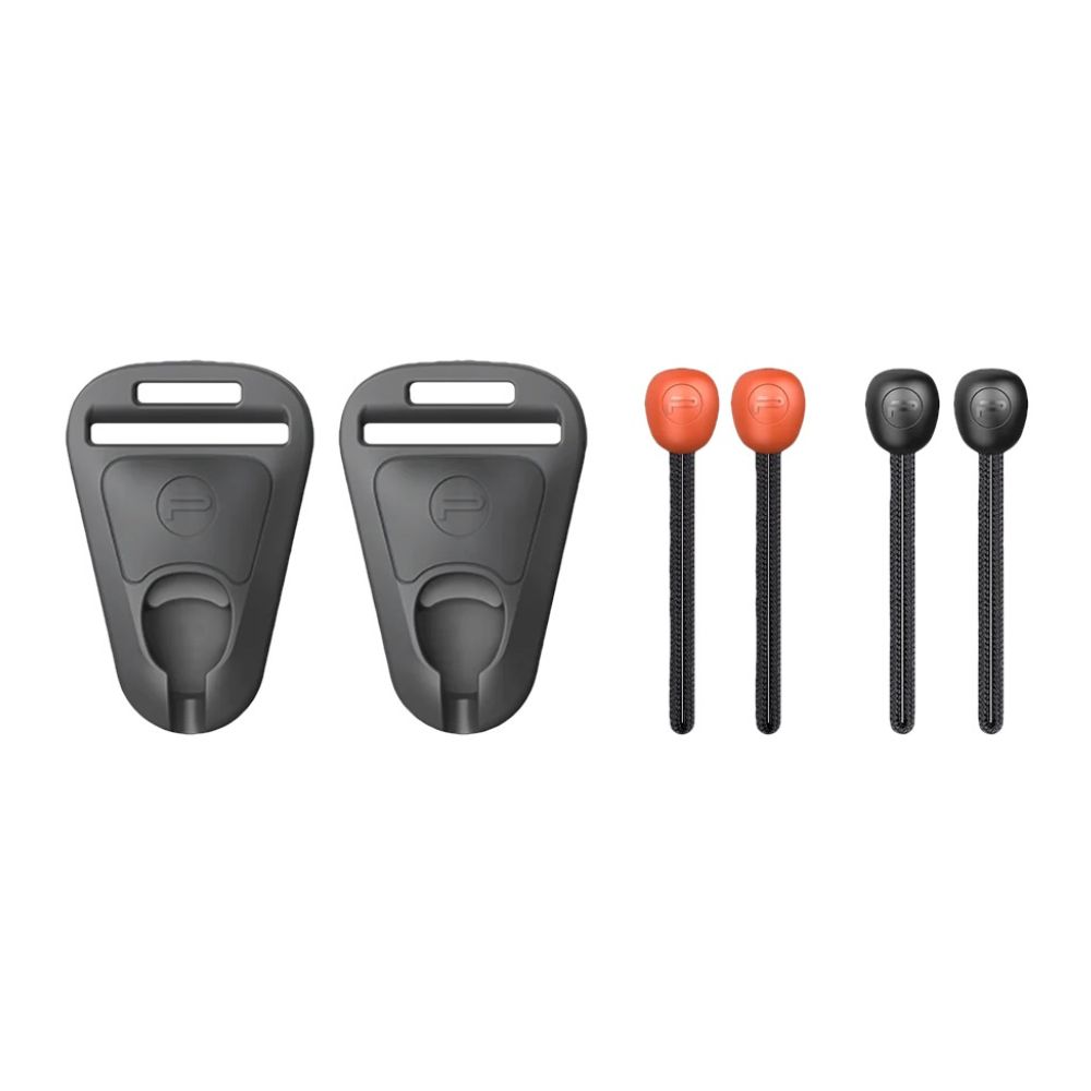 PGYTECH lot de 2 clips triangulaires avec lot de 4 perles rapides