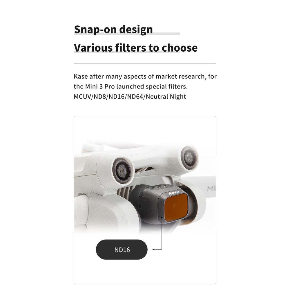 DRONE DJI Mini 3 Pro 4 en 1 Juego de filtros