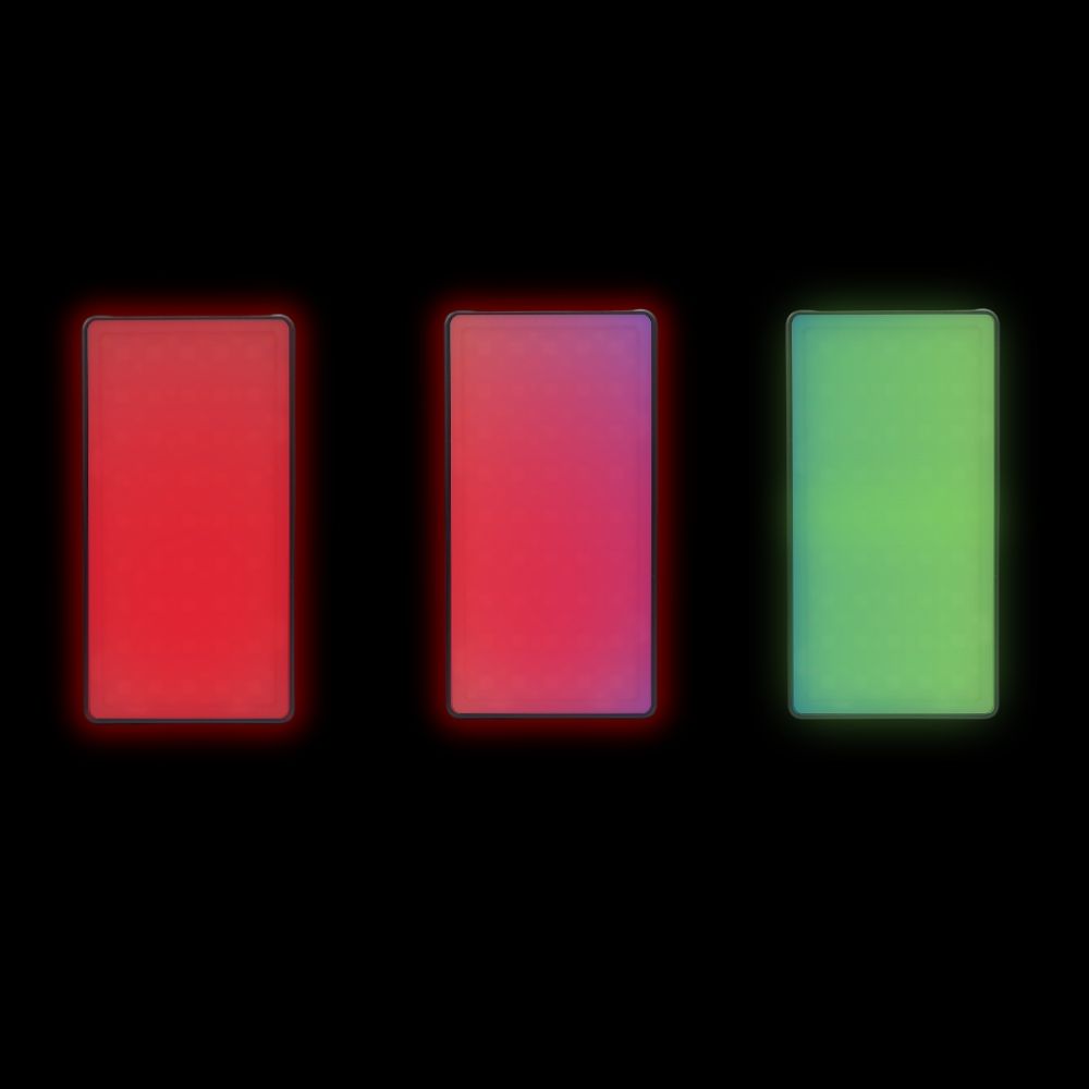 Luz de vídeo LED con banco de energía integrado ColorGlow TC 158