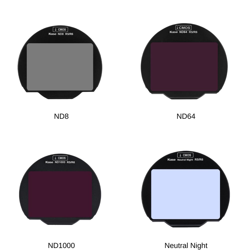 Clip In Filtro para Canon R3 R5 R6 Series - 4en1 Set