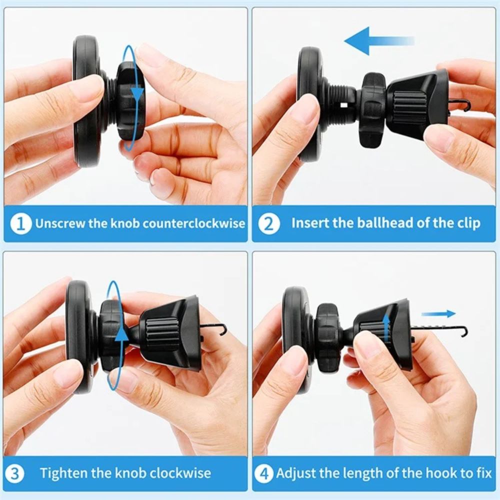 Magnetyczny uchwyt samochodowy na smartfon z Magsafe