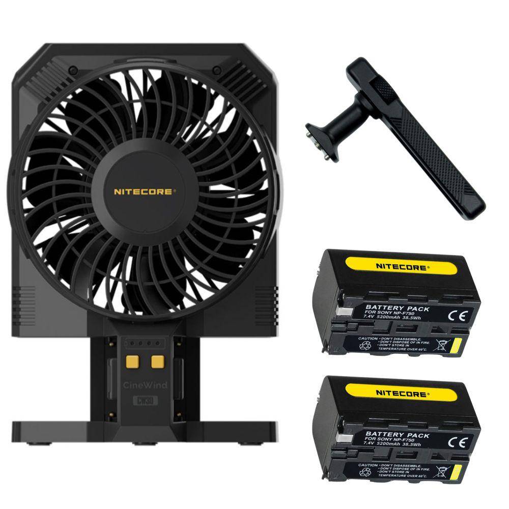 Nitecore Cinewind CW30 soplador de viento móvil ventilador generador de viento