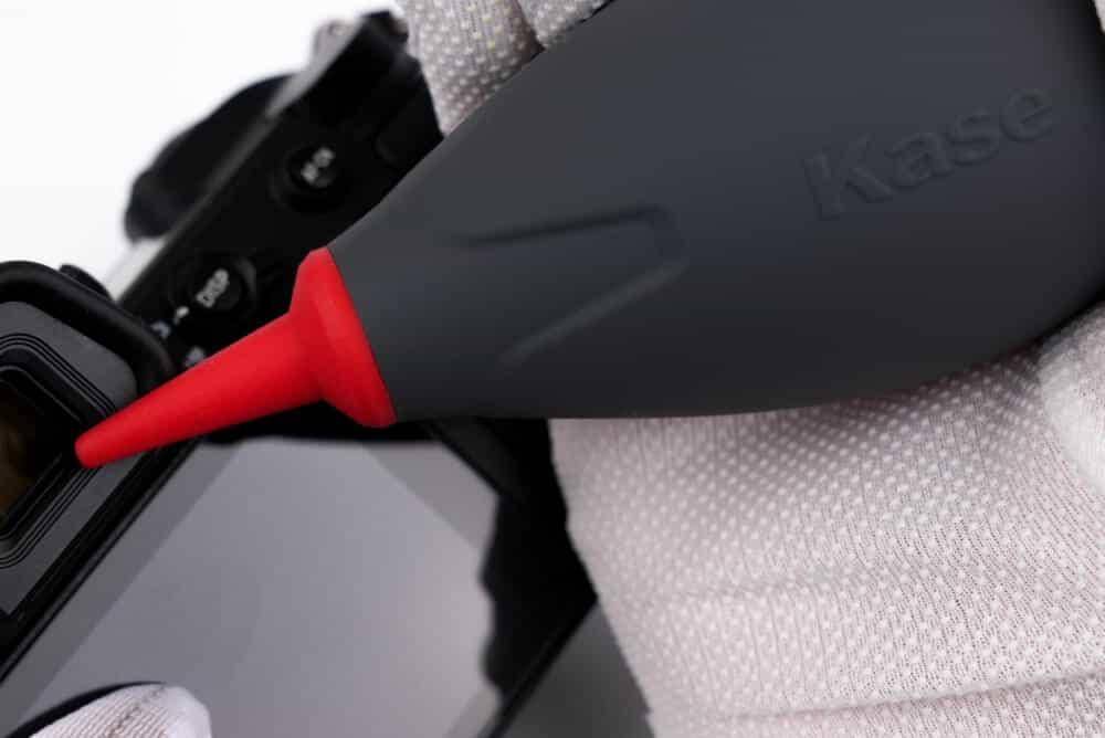 Set di pulizia per obiettivo con filtro e sensore della fotocamera