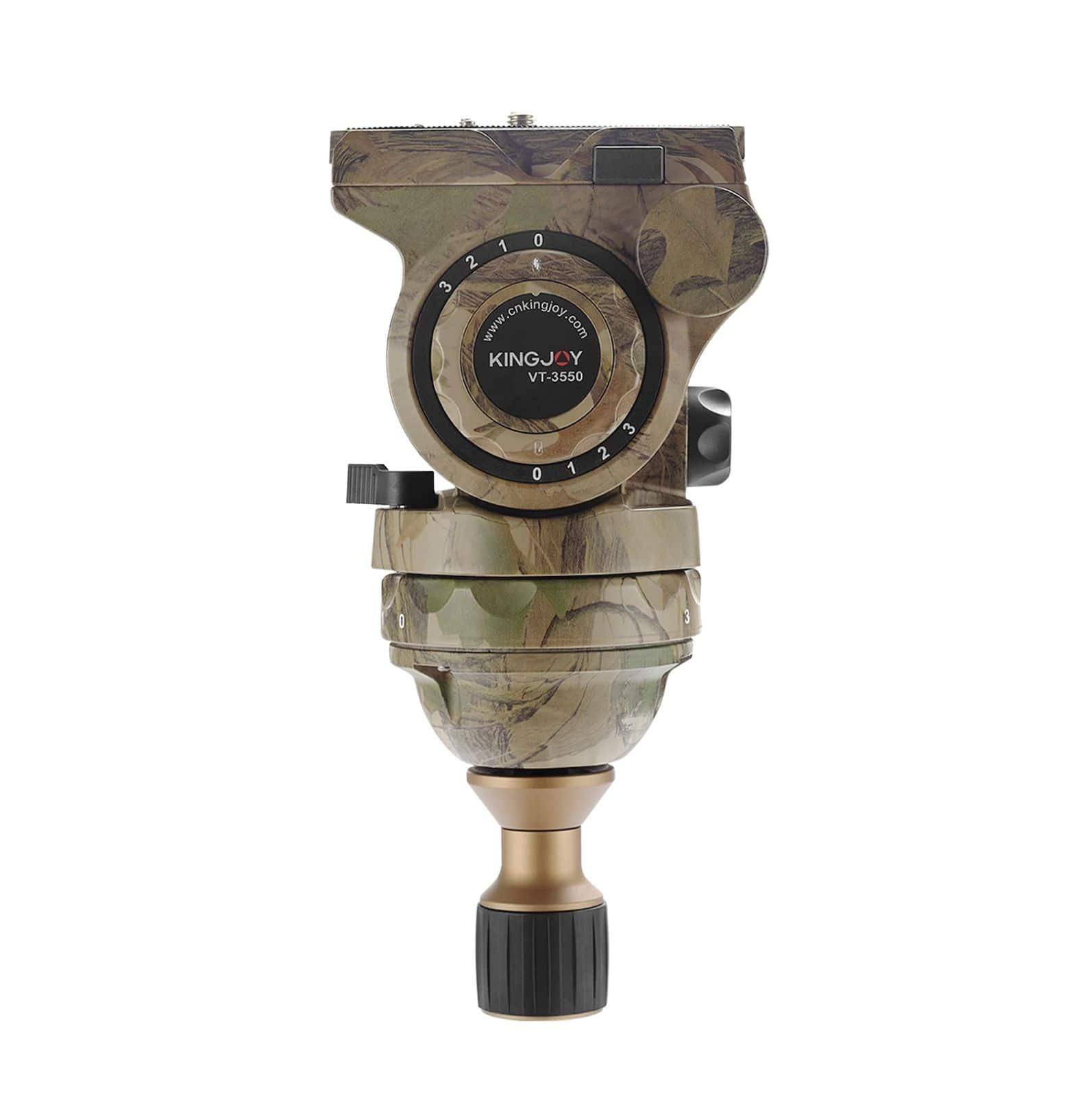 Trípode de carbono de camuflaje Mountain Series C86M con cabeza de trípode VT-3550M