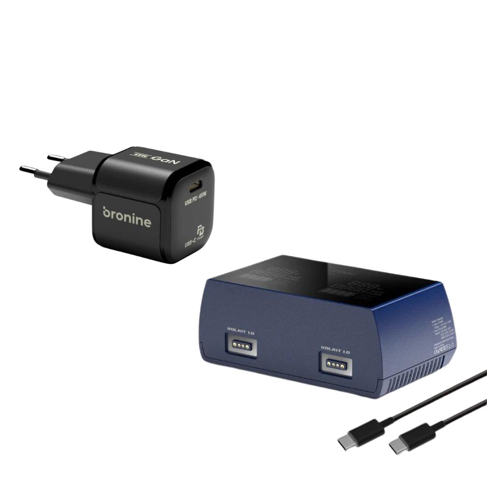 Kit d'entrée de chargeur de batterie universel Bronine