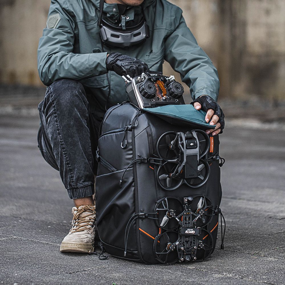 PGYTECH OneMo FPV Drone Mochila 30L Negro Espacial
