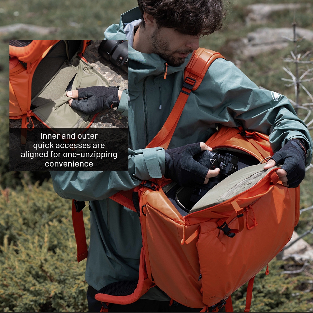 Mochila PGYTECH OnePro 40L + Camera Insert M Flex