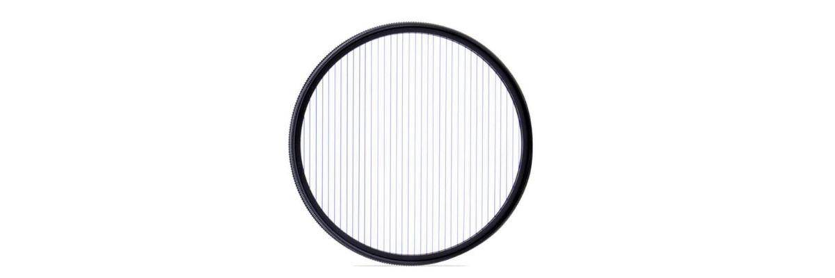 Filtre à effet bleu à stries magnétiques ROND