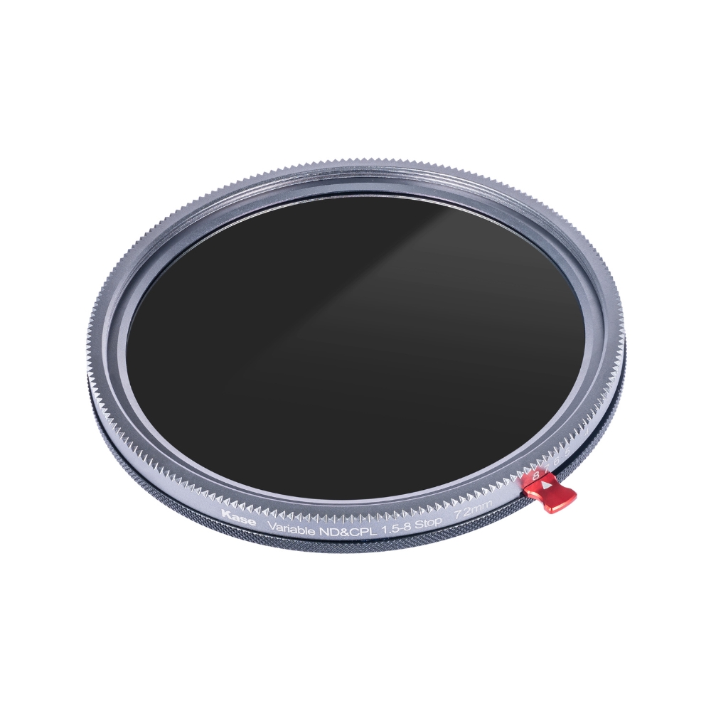 ROUND VND à vis variable avec CPL 1.5-8 stops, capuchon d'objectif inclus