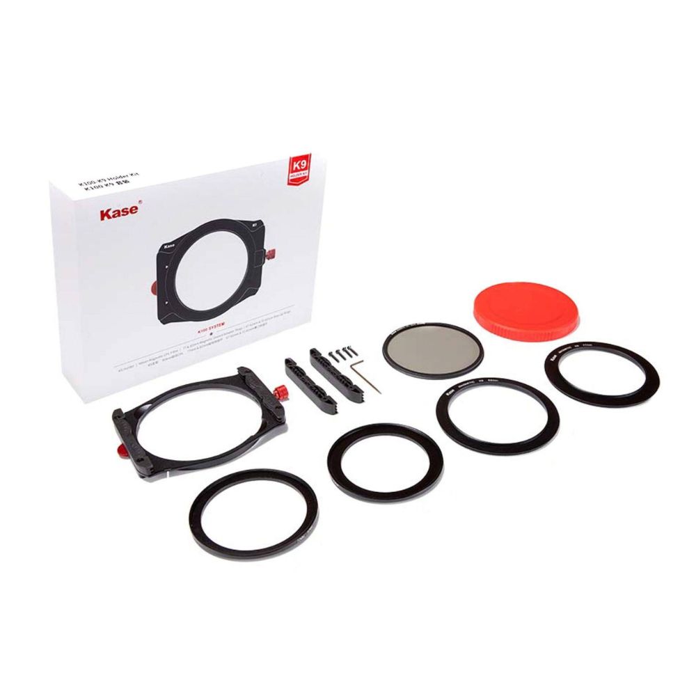 K100 K9 Kit porte-filtre incluant un filtre polarisant CPL pour filtre 100mm