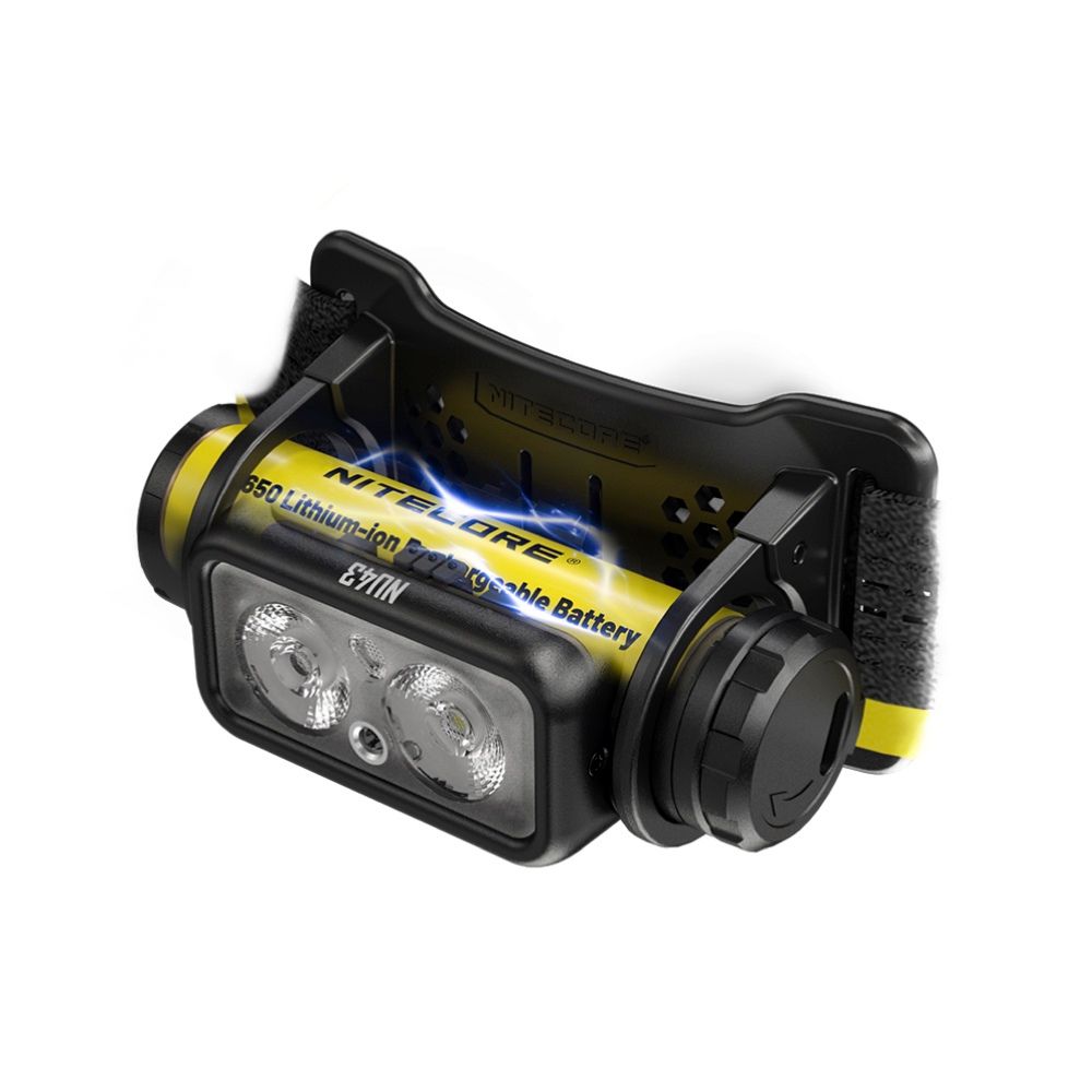 Nitecore NU43 Ultra Light rechargeable headlamp 1400 lumens