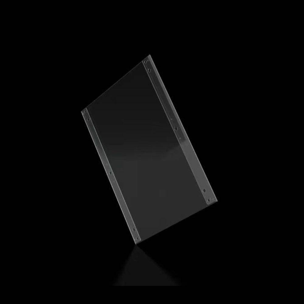 Frameless interchangeable frame glossy