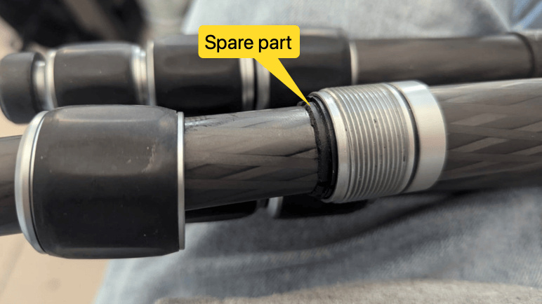 Pieza de recambio para trípode Dispositivo de bloqueo del trípode