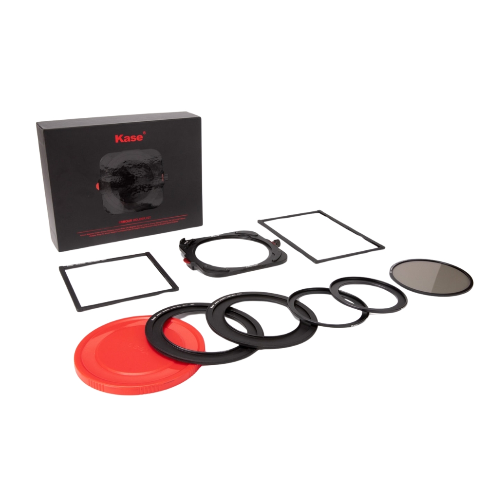 Juego de portafiltros ARMOUR incl. filtro polarizador y 2 marcos