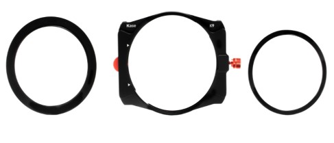 Jeu de porte-filtres K100 K9 sans filtre polarisant CPL pour filtre 100 mm