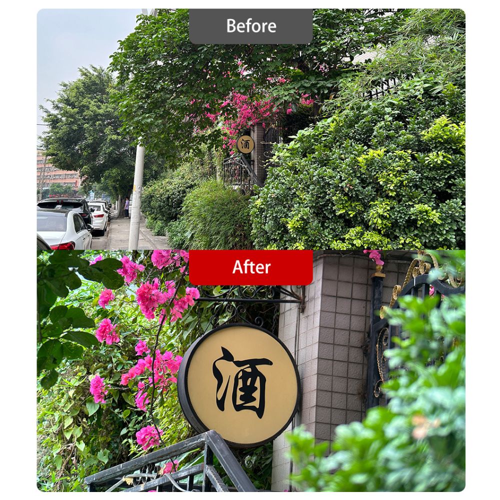 Superteleobjetivo de 200 mm para smartphone