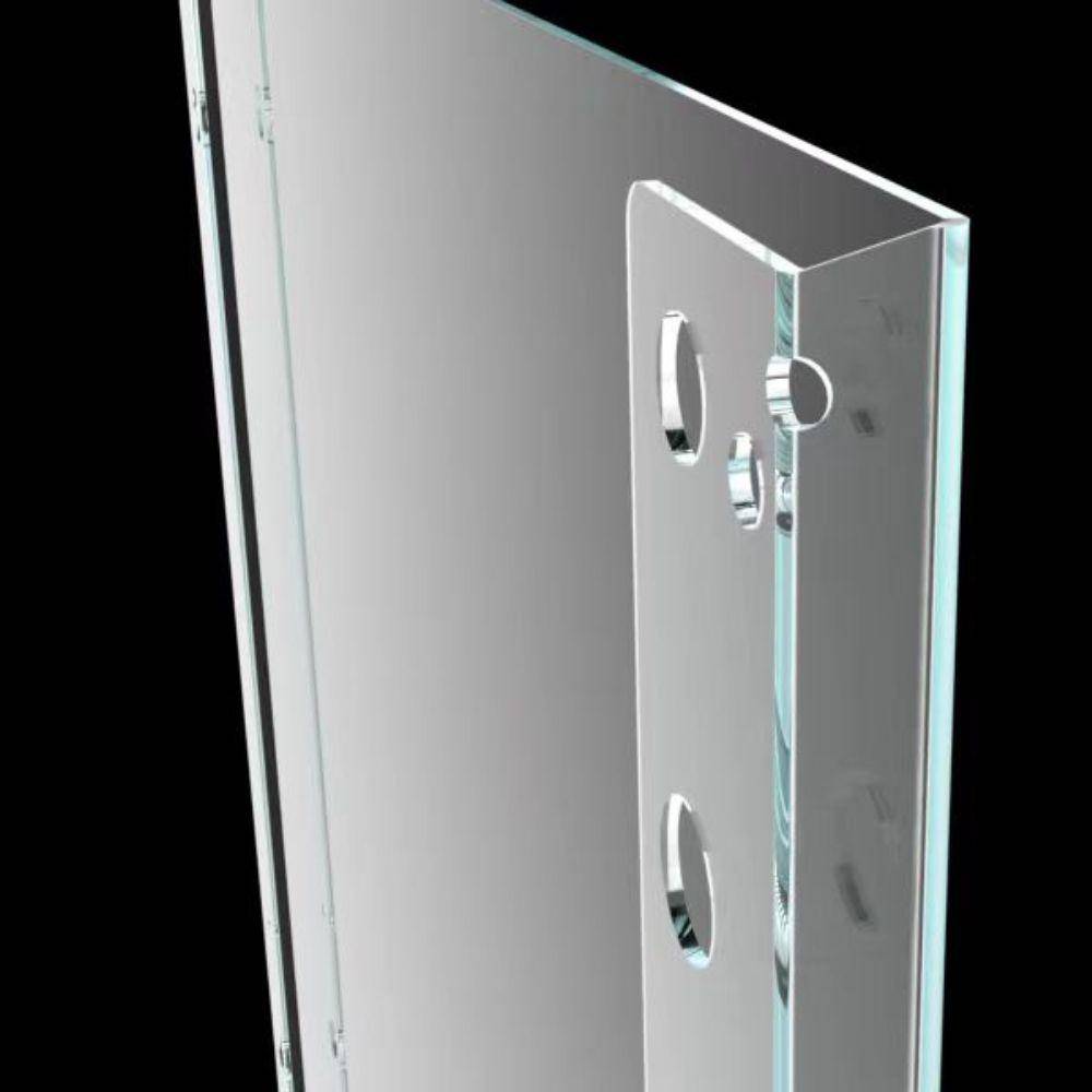 Frameless interchangeable frame glossy