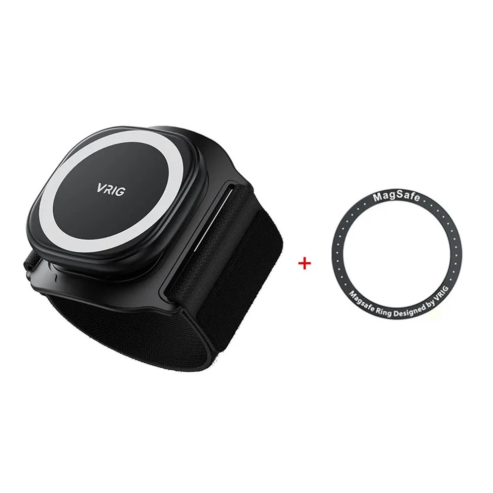 Soporte magnético MagSafe para teléfono, giratorio 360°, compatible con iPhone 16/15/14/13 y Android - Perfecto para el gimnasio, el coche y la muñeca