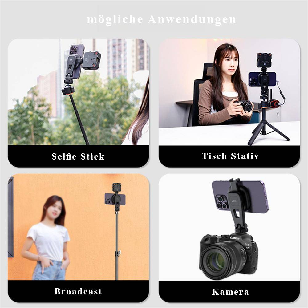 Tripod set with MagSafe smartphone holder