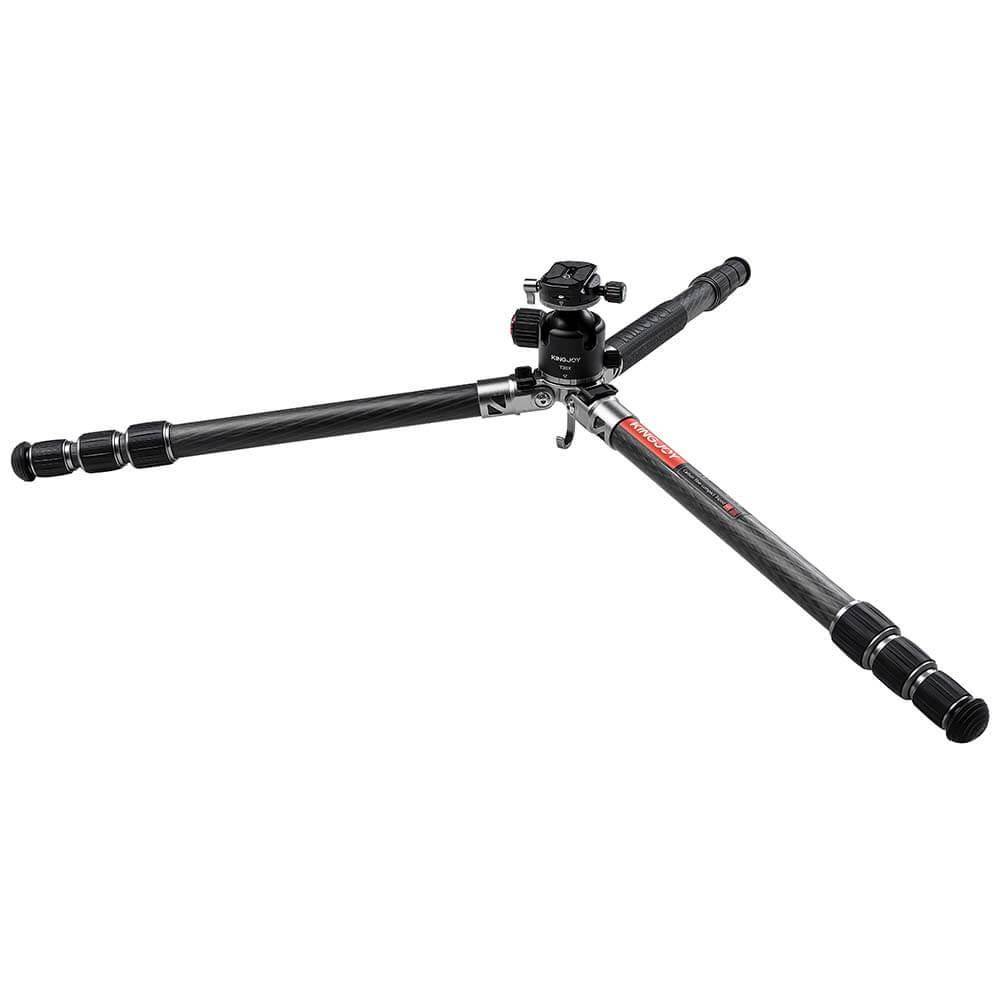 Juego de trípode de carbono Mountain Series C83 con cabeza de trípode TX30 sin columna central