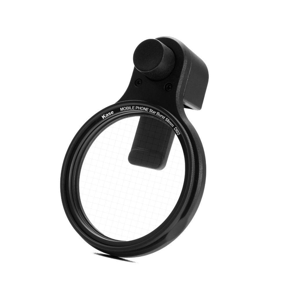 Smartphone Filtro magnético Star Burst 58mm con clip magnético
