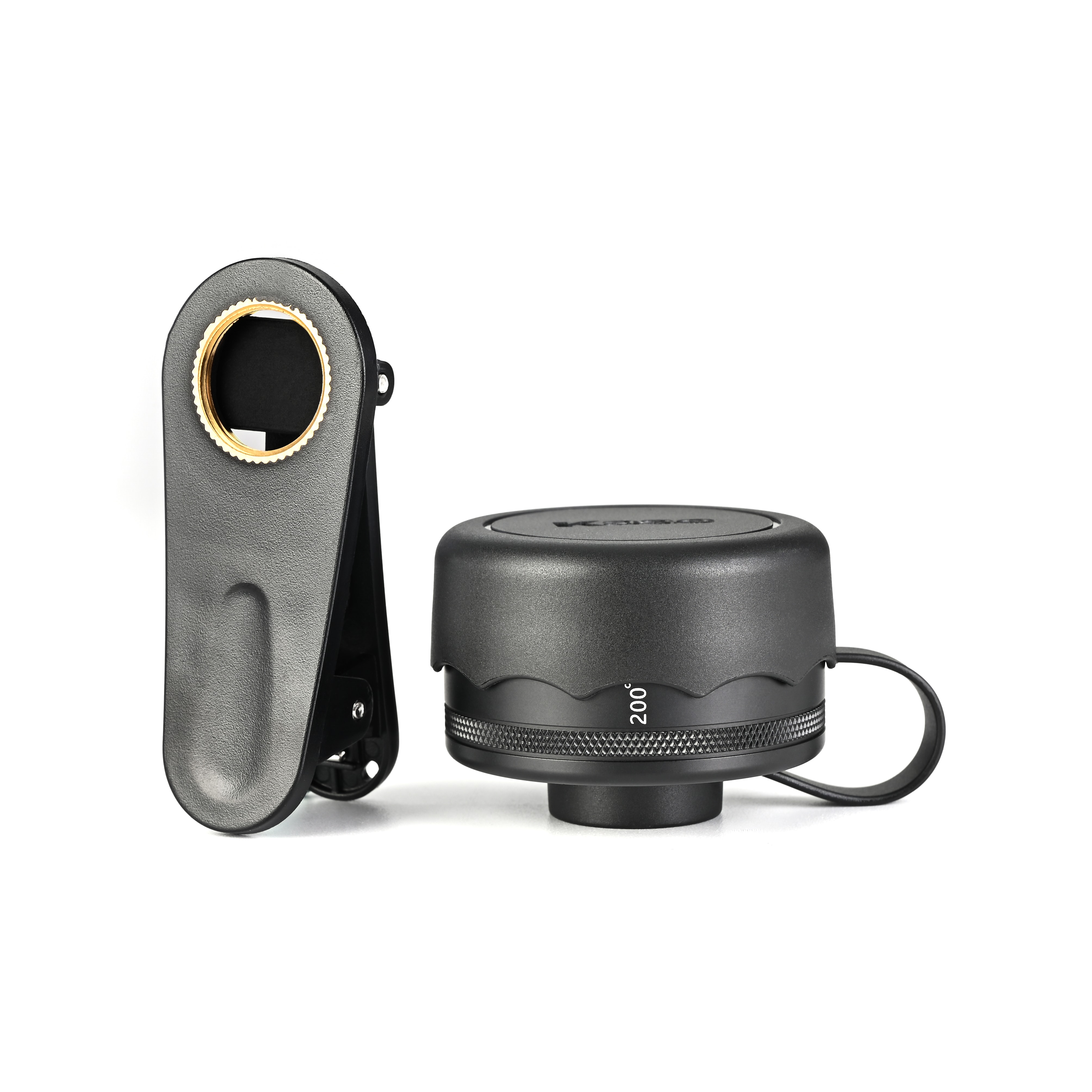 Lente olho de peixe para smartphone