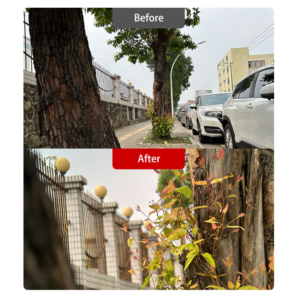 Superteleobjetivo de 200 mm para smartphone