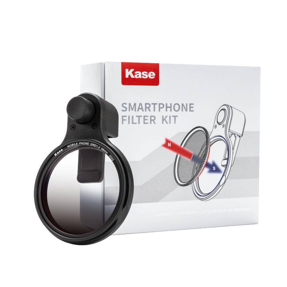 Magnetyczny filtr stopniowany GND 1.2 do smartfona 58 mm z klipsem magnetycznym