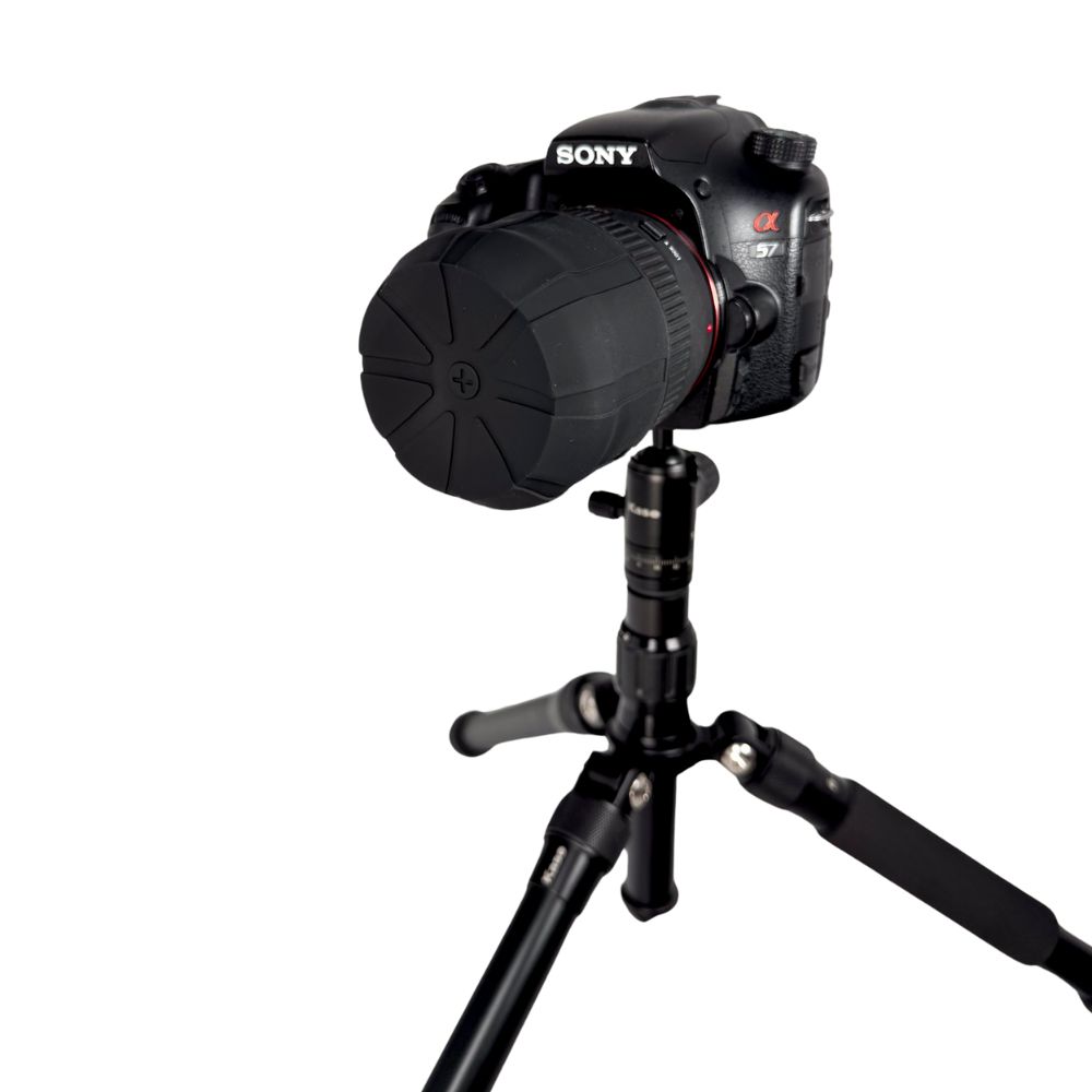 Housse de protection d'objectif universelle en silicone