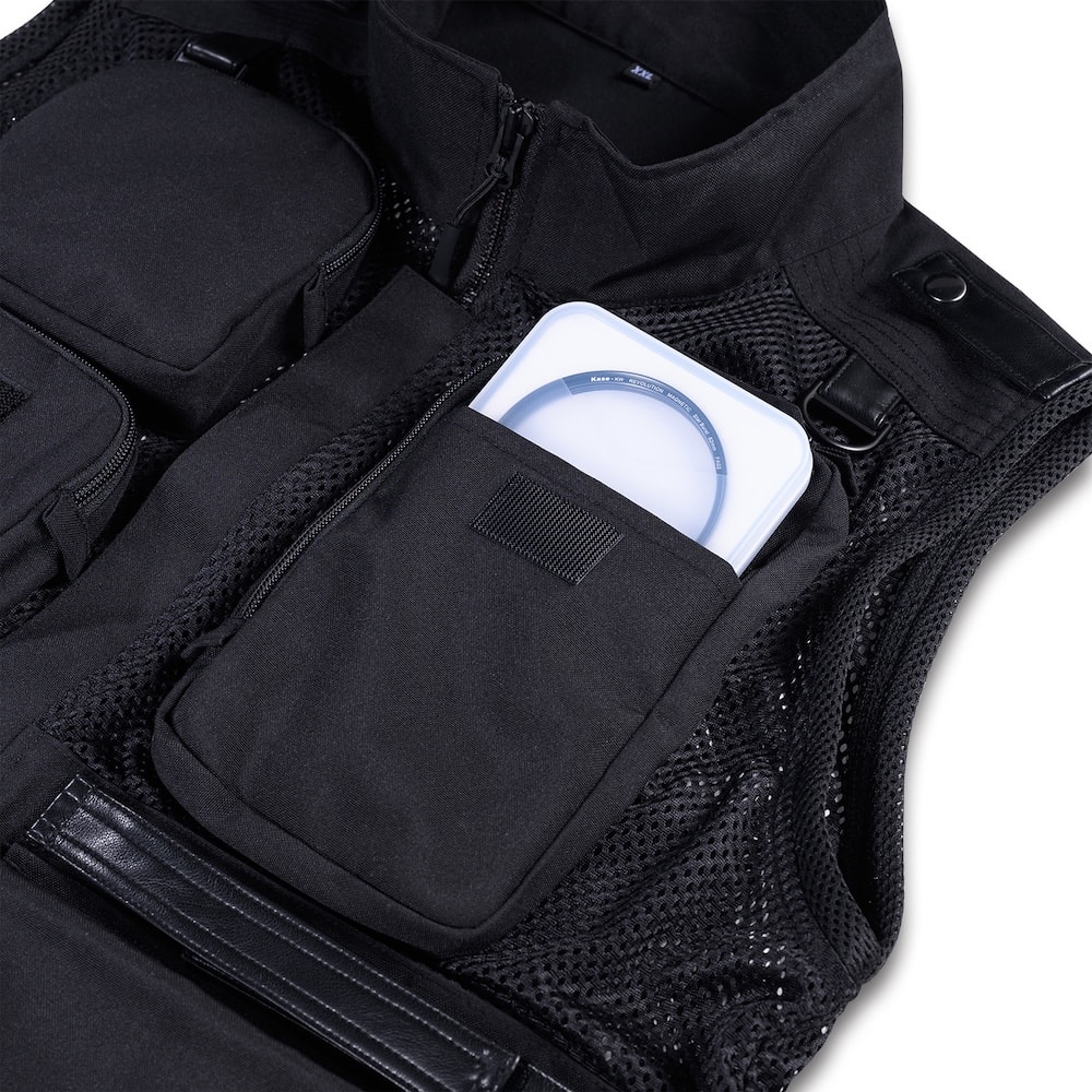 Chaleco para fotógrafos chaqueta fotográfica outdoor unisex