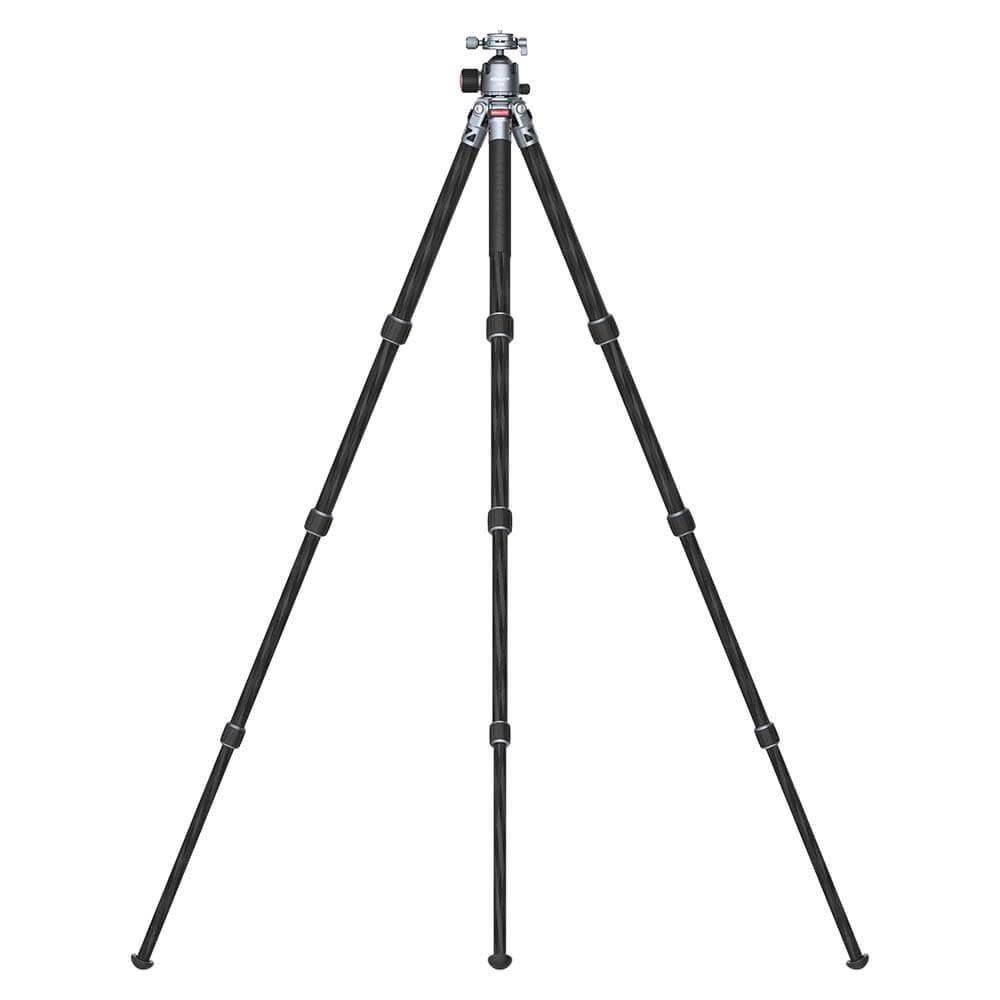 Juego de trípode de carbono Mountain Series C83 con cabeza de trípode TX30 sin columna central