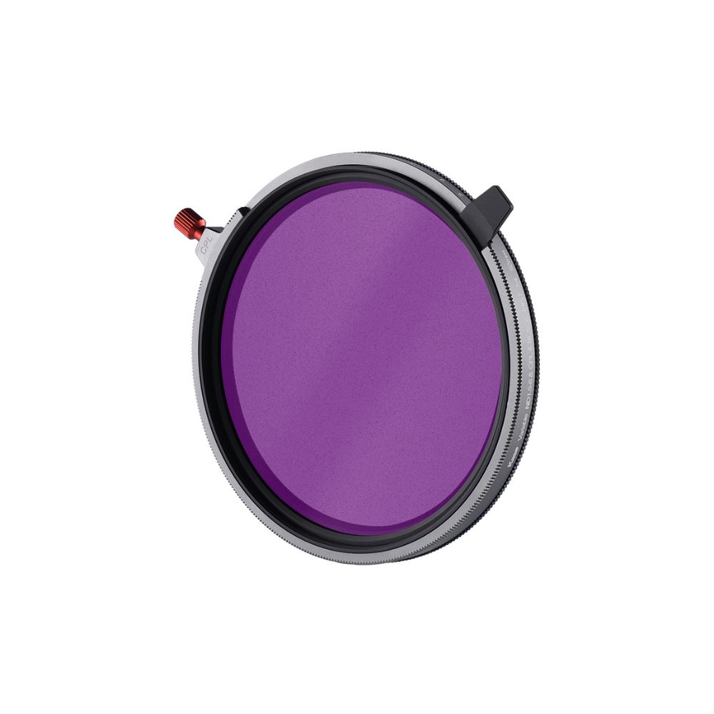 ROUND Zmienny wkręcany filtr VND z CPL i czarną mgiełką 1,5-8 stopni 3 w 1 z pokrywką obiektywu