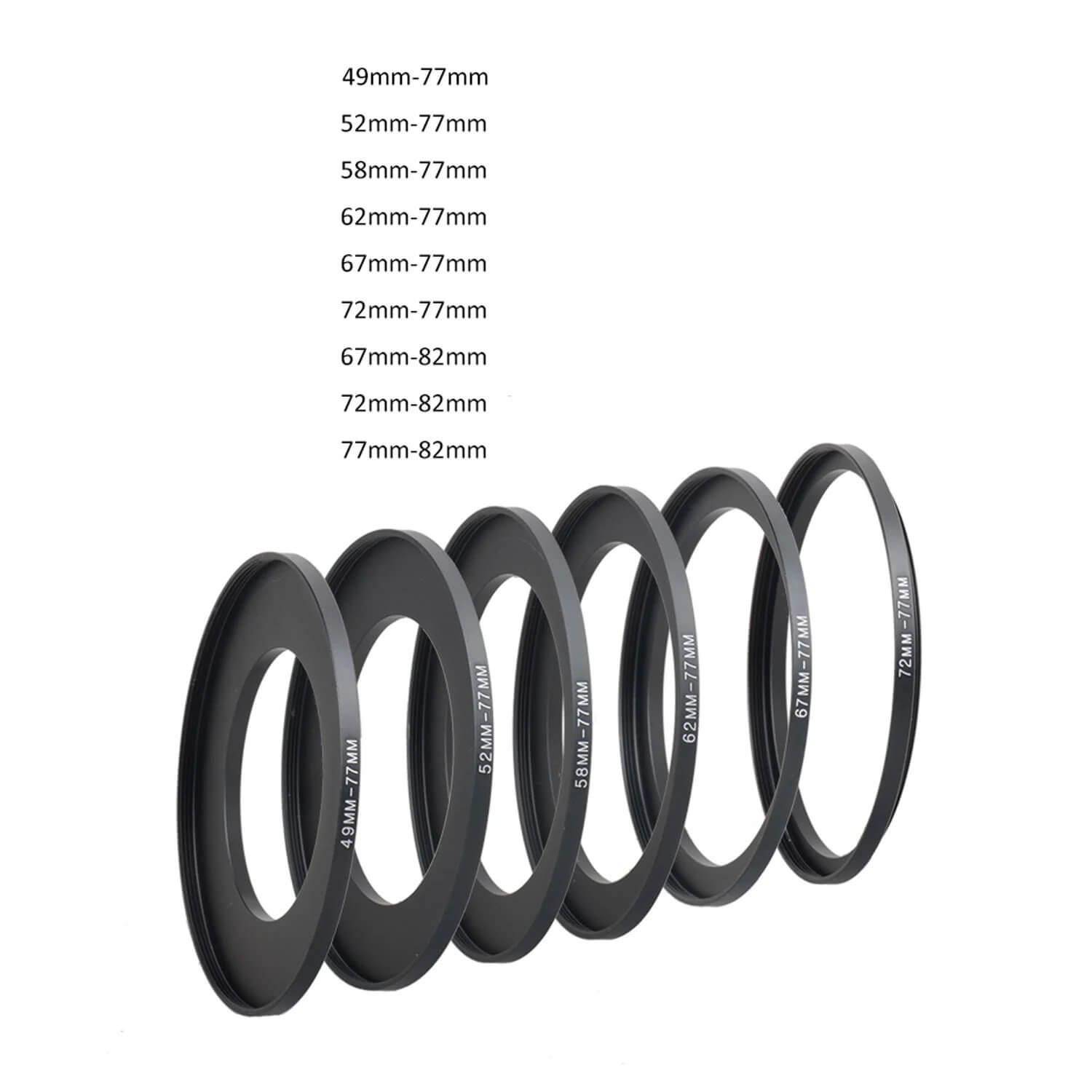 Anillo adaptador Step Up enroscable