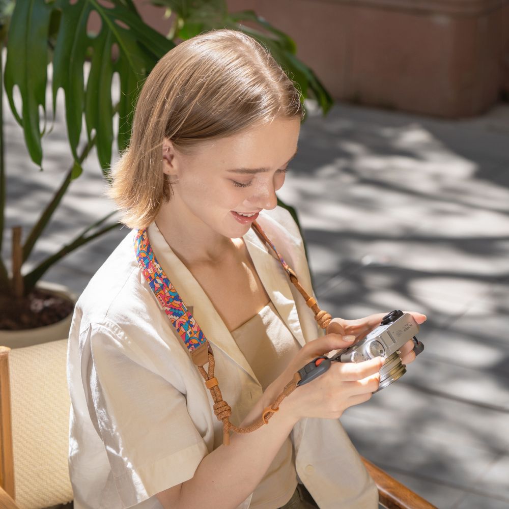 Bandoulière pour appareil photo avec dégagement rapide Air
