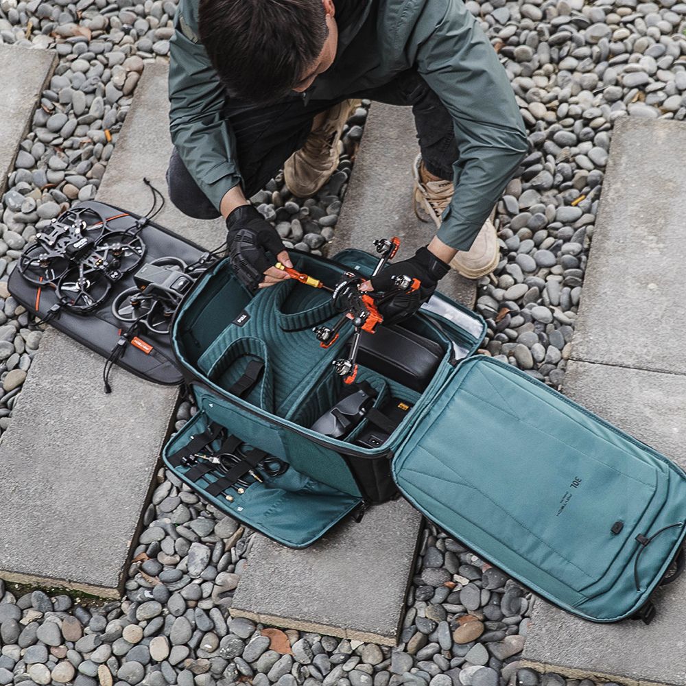 PGYTECH OneMo FPV Drone Mochila 30L Negro Espacial