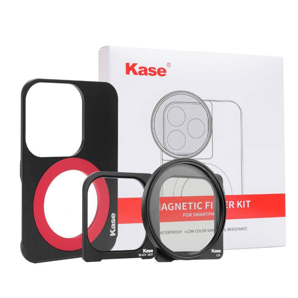 Smartphone Magnetic MagSafe Black Mist 1/4 + Set di filtri CPL per iPhone 15 e 16 Serie Pro