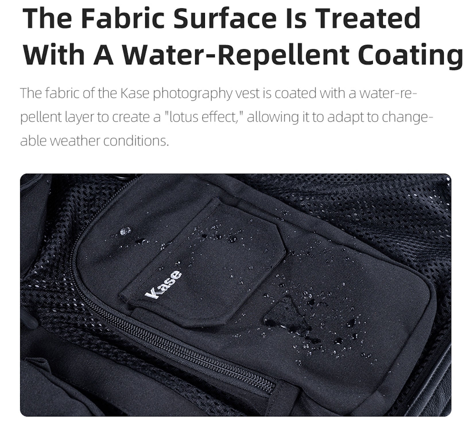 Chaleco para fotógrafos chaqueta fotográfica outdoor unisex