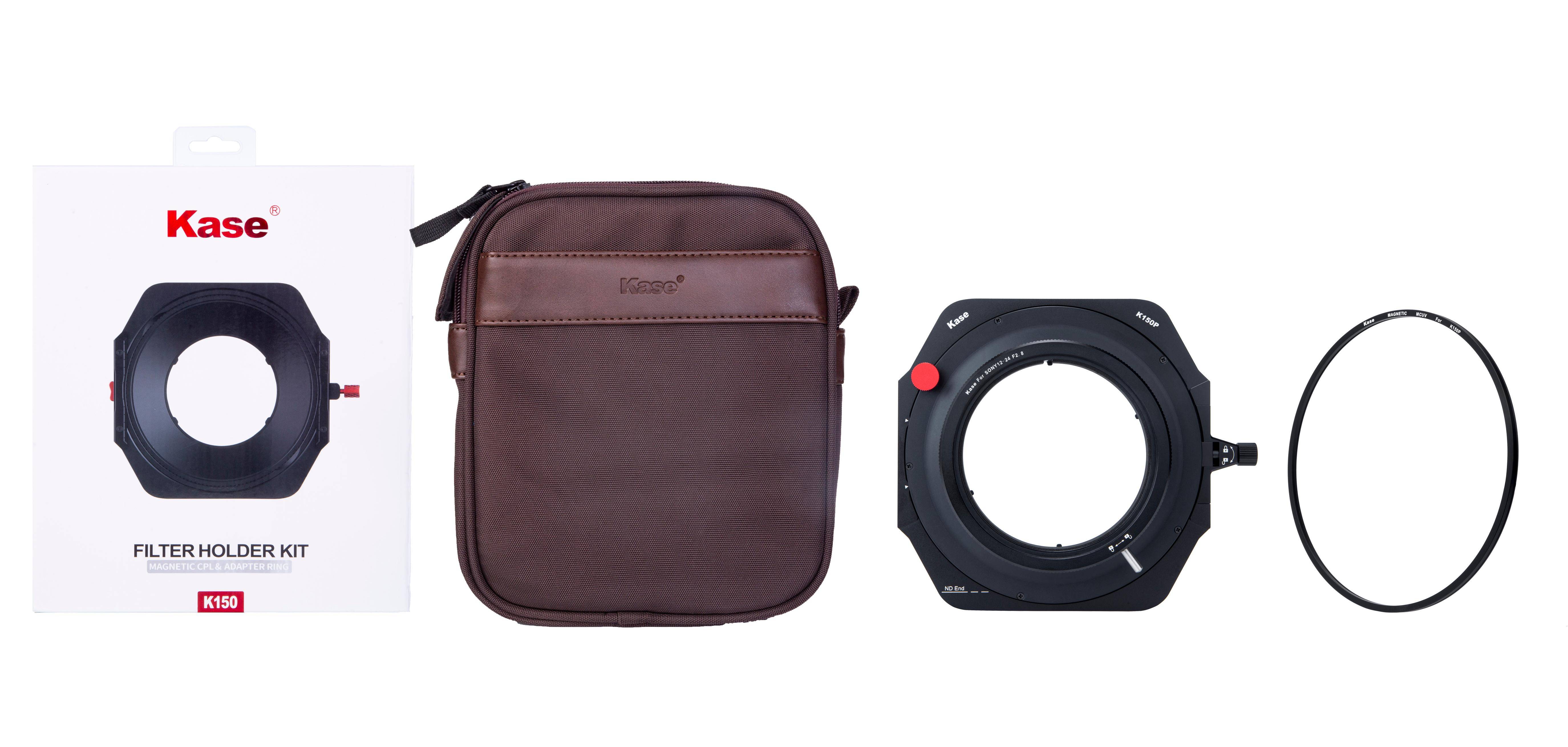 K150P Juego de 3 portafiltros para Sony 12-24 mm F2.8 con bolsa y filtro MCUV