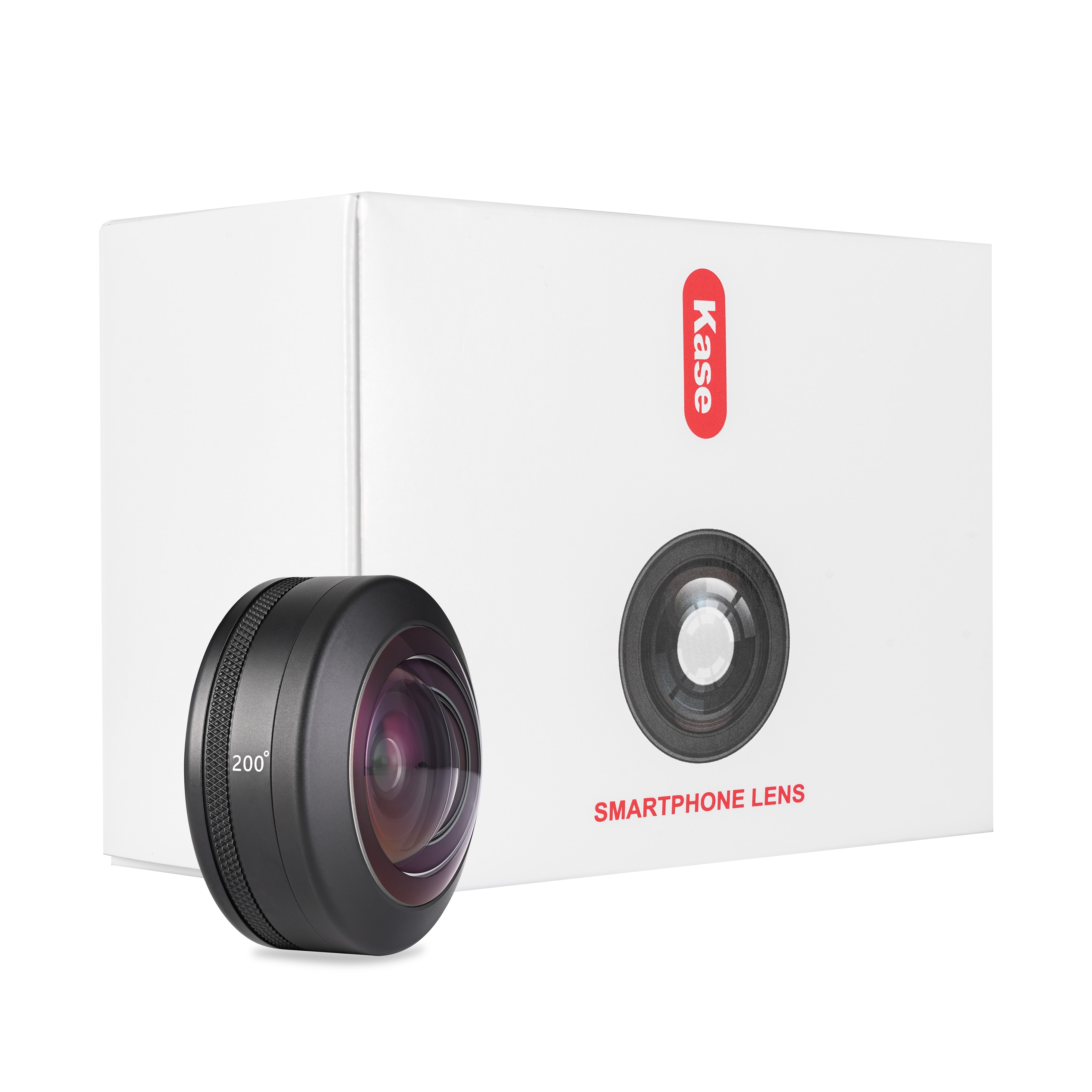 Lente olho de peixe para smartphone