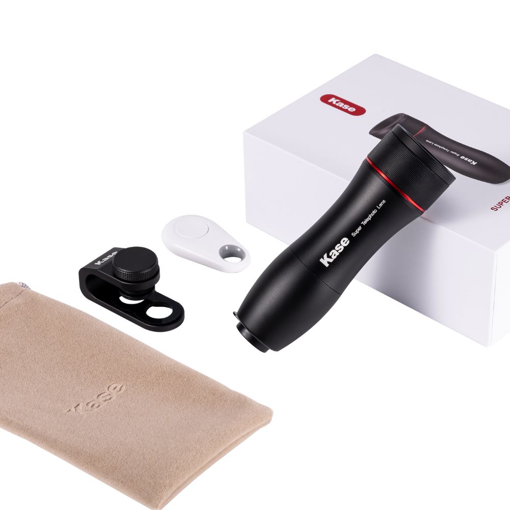 Superteleobjetivo de 200 mm para smartphone