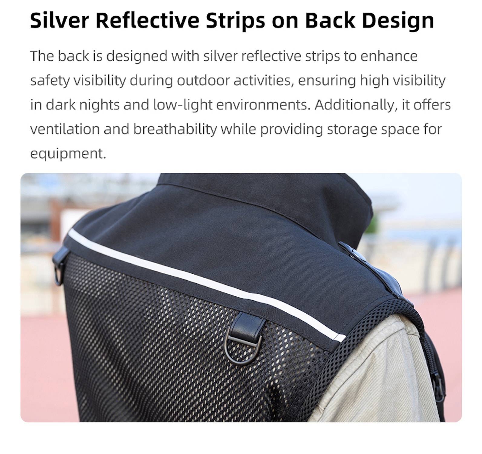 Chaleco para fotógrafos chaqueta fotográfica outdoor unisex