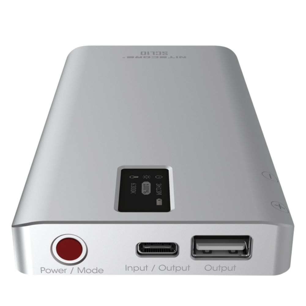 Luz para cámara Nitecore SCL10 con batería integrada